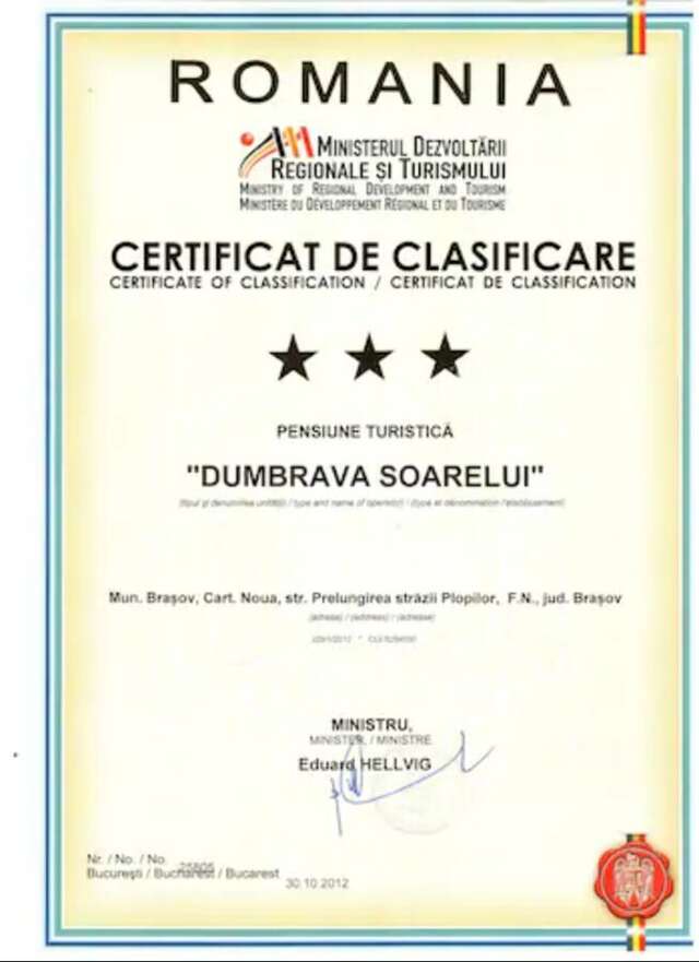Гостевой дом Dumbrava Soarelui Брашов-4